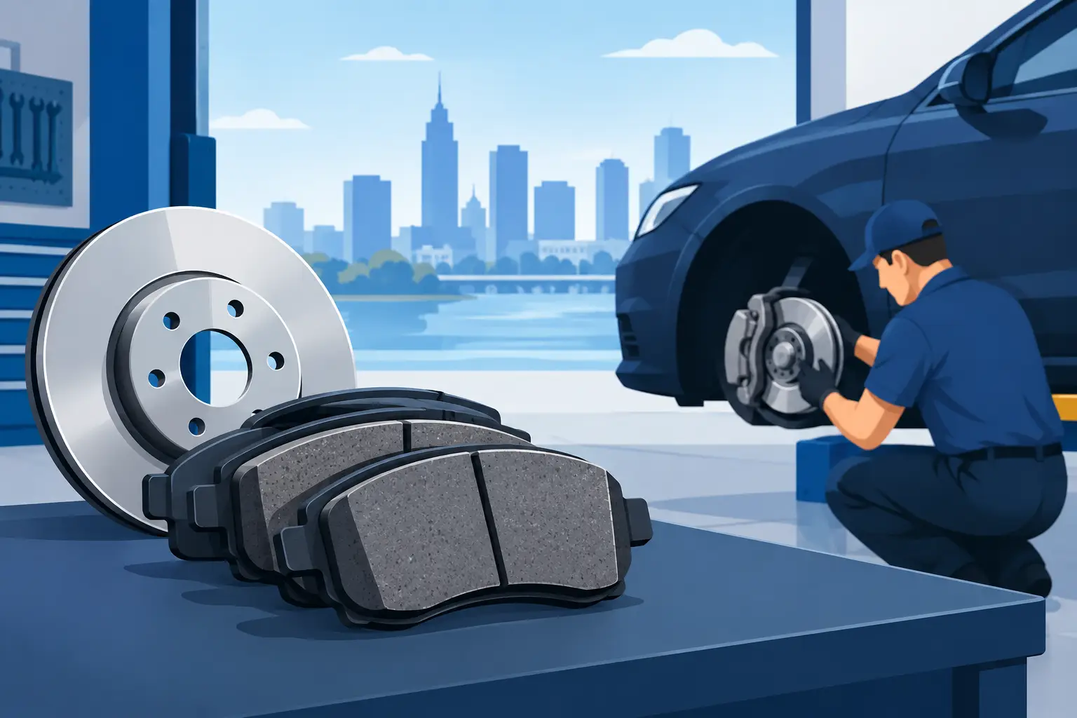 Brake Pad Replacement Flint Drivers Can Trust